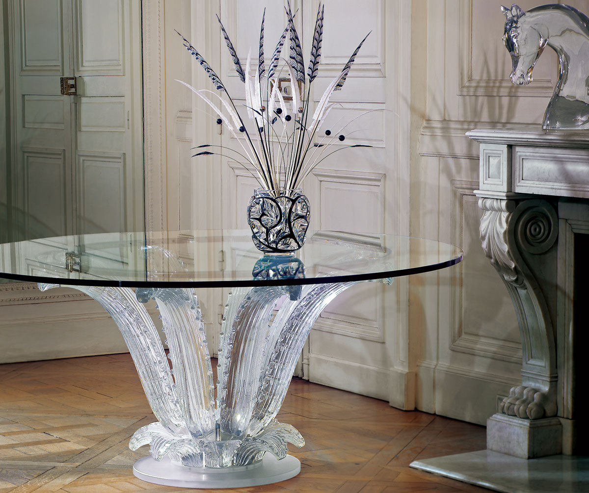 Lalique’s Elegant Crystal Cactus Table | International Property & Travel