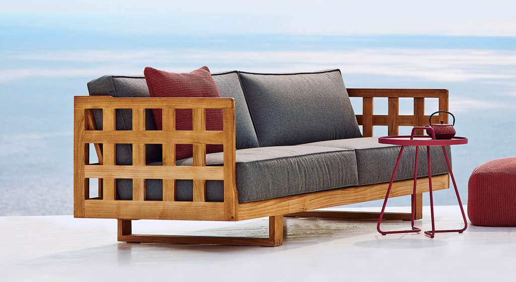 Square Lounge Suite, Outdoor Furniture by CaneLine International