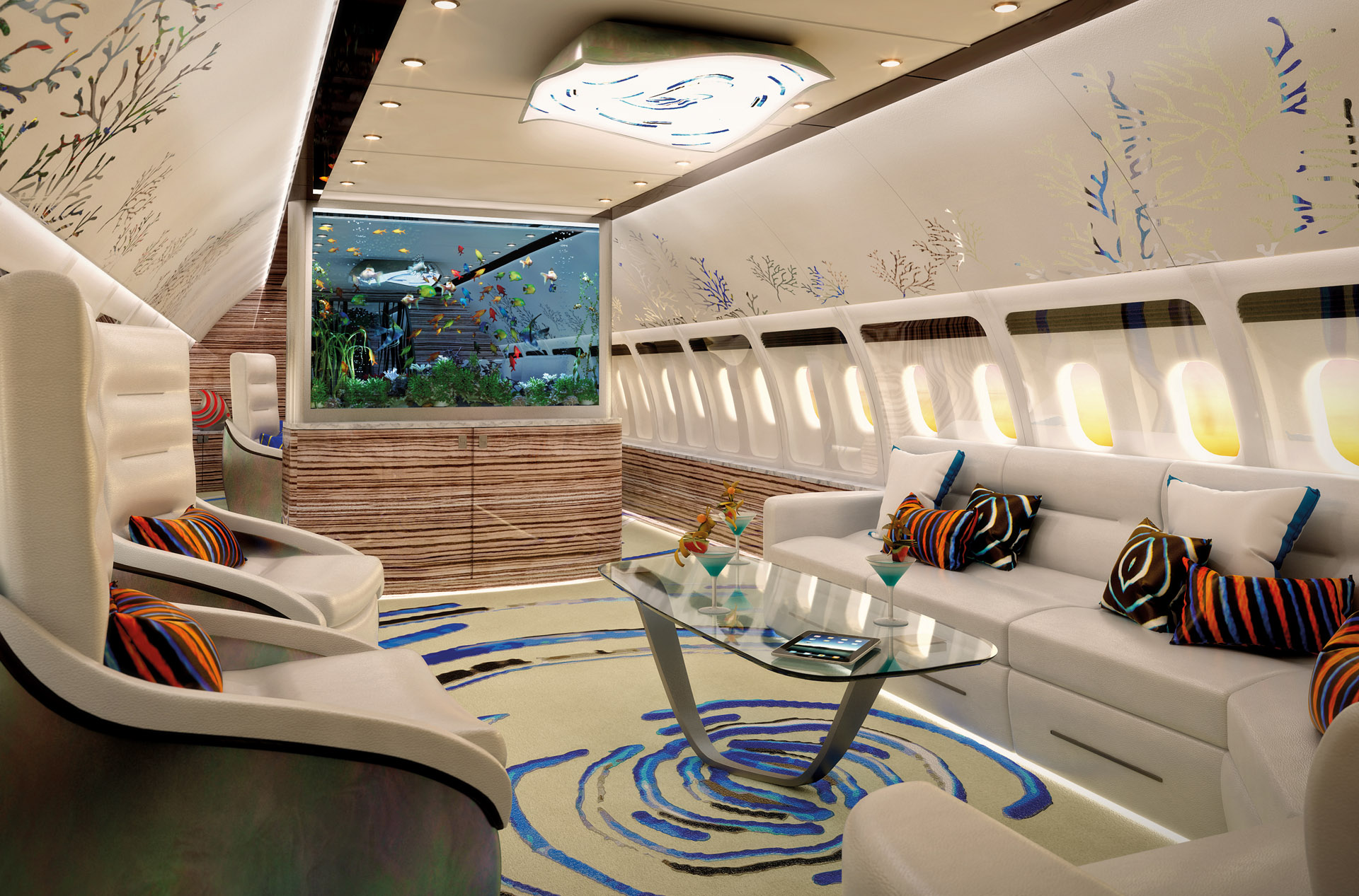 Stunning Private Jet Interiors International Property Travel