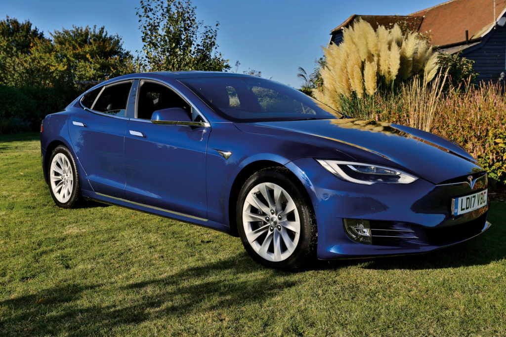test driving the tesla s100d