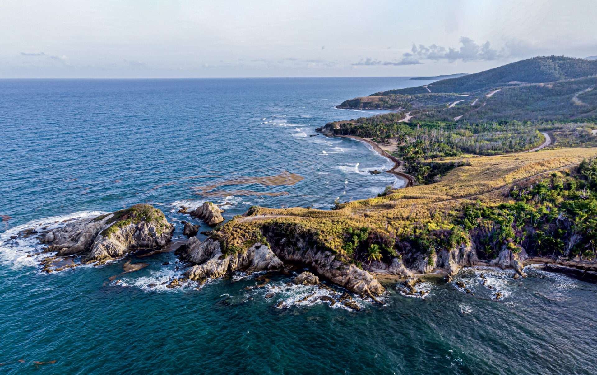 В морском какое море. Остров Мона в Карибском море. Antilles.